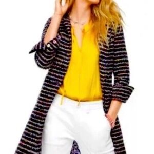 CAbi Headline Topper Jacket Women's Multicolor Striped Blazer